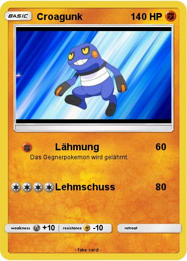 Pokemon Croagunk