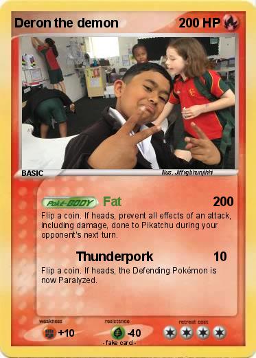 Pokemon Deron the demon