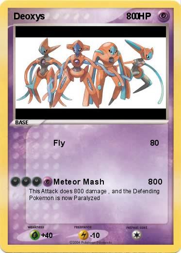 Pokemon Deoxys                                    0                                             