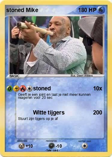 Pokemon stoned Mike
