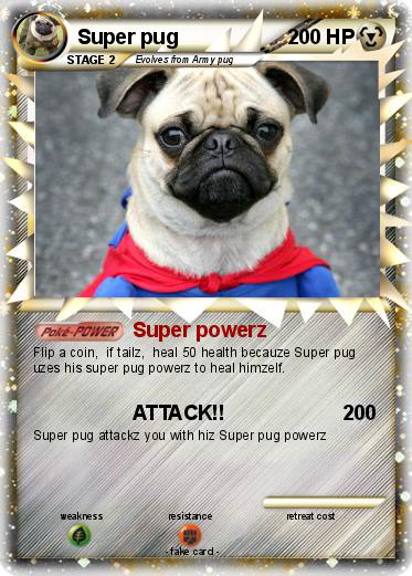 Pokemon Super pug