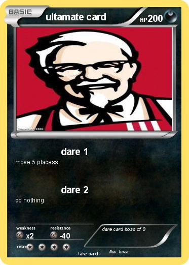 Pokemon ultamate card