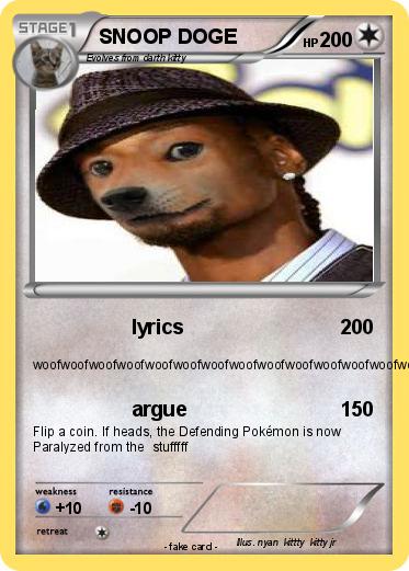 Pokemon SNOOP DOGE