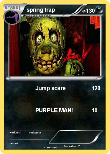 Pokemon spring trap