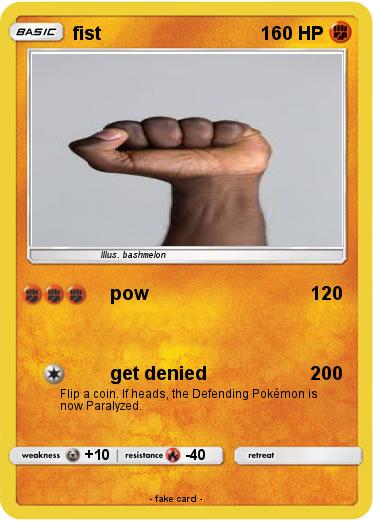 Pokemon fist