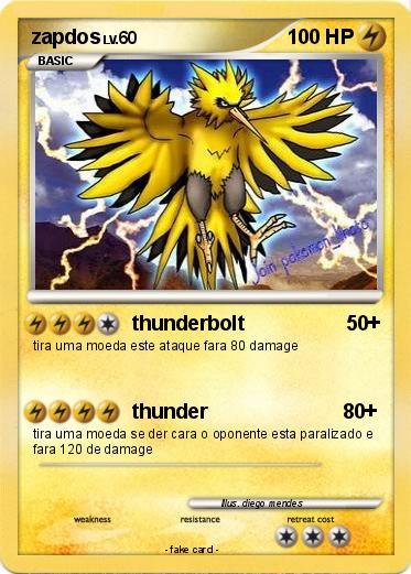 Pokemon zapdos
