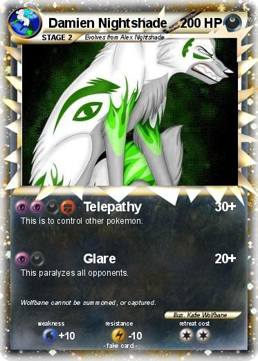 Pokemon Damien Nightshade
