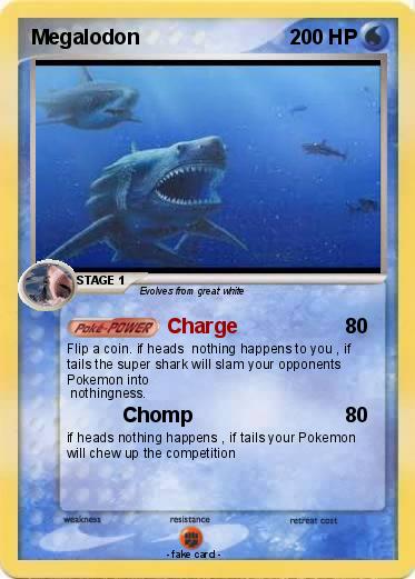 Pokemon Megalodon