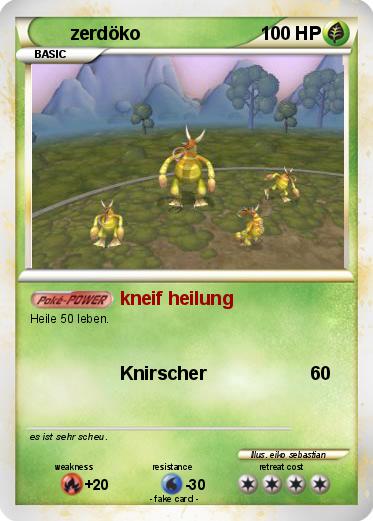 Pokemon zerdöko