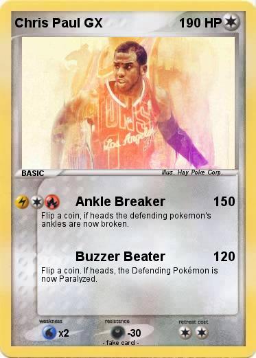 Pokemon Chris Paul GX