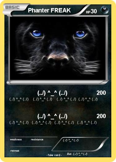 Pokemon Phanter FREAK