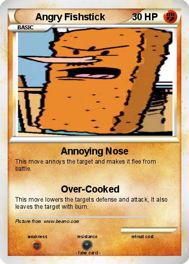 Pokemon Angry Fishstick