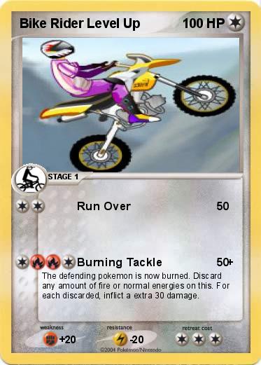 Pokemon Bike Rider Level Up