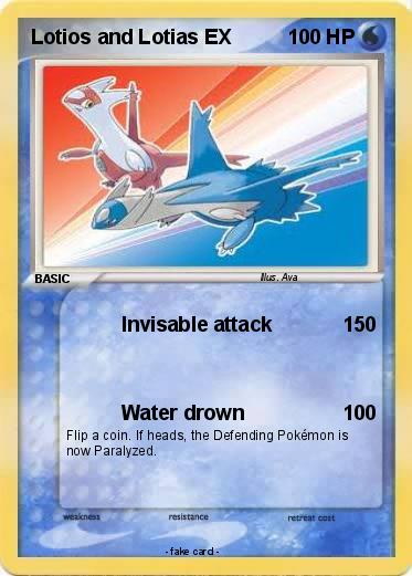 Pokemon Lotios and Lotias EX