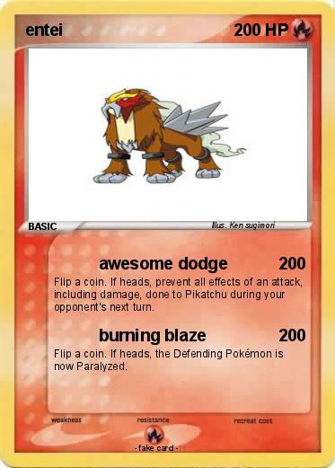 Pokemon entei
