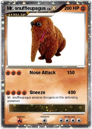 Pokemon Mr. snuffleupagus