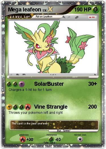 Pokemon Mega leafeon