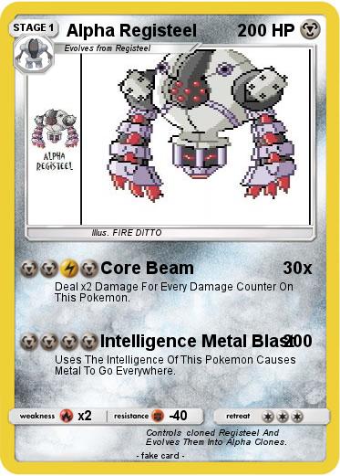 Pokemon Alpha Registeel