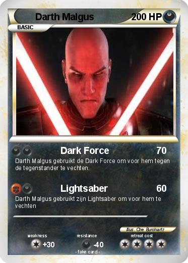 Pokemon Darth Malgus