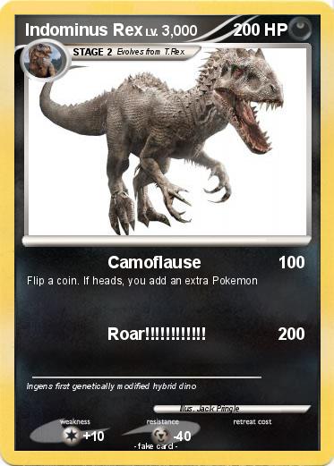 Pokemon Indominus Rex