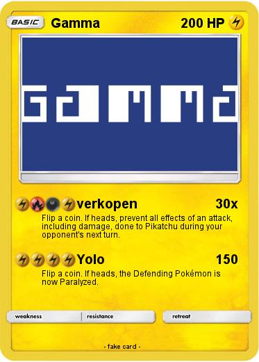 Pokemon Gamma