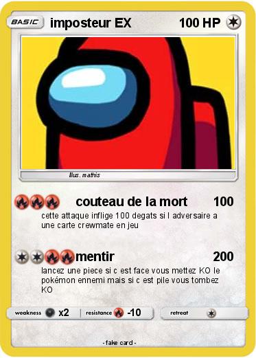 Pokemon imposteur EX