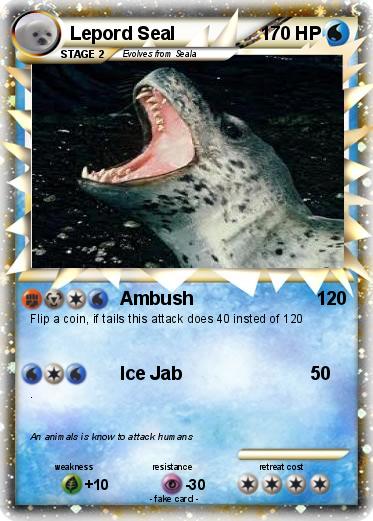 Pokemon Lepord Seal