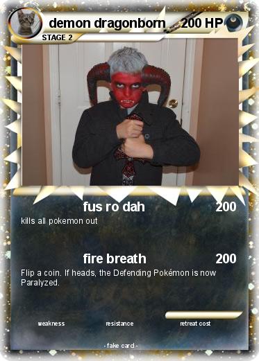 Pokemon demon dragonborn