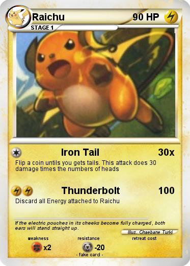 Pokemon Raichu