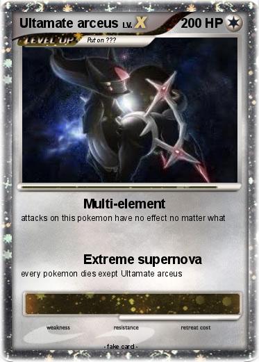 Pokemon Ultamate arceus