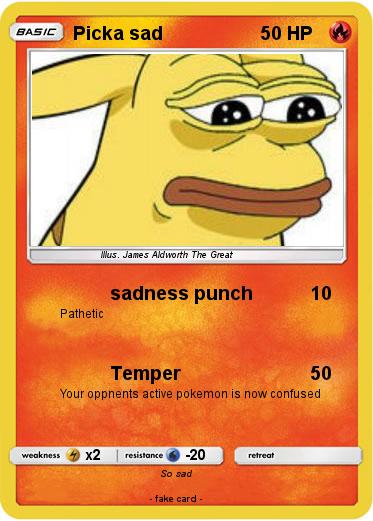 Pokemon Picka sad