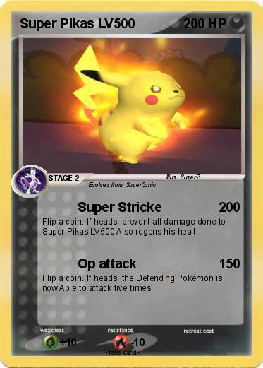 Pokemon Super Pikas LV500