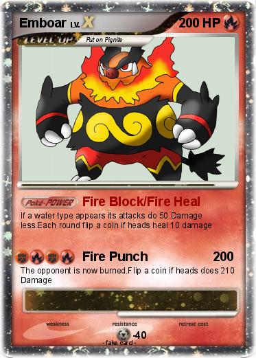 Pokemon Emboar