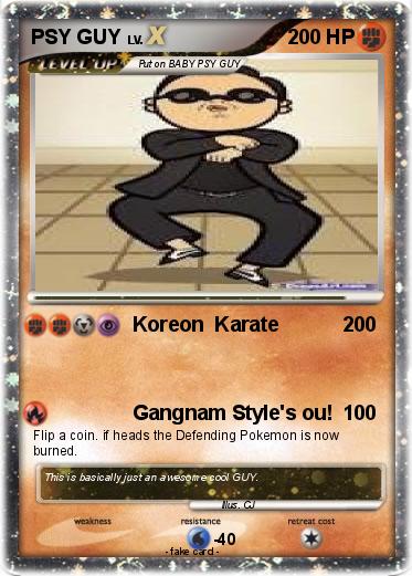 Pokemon PSY GUY
