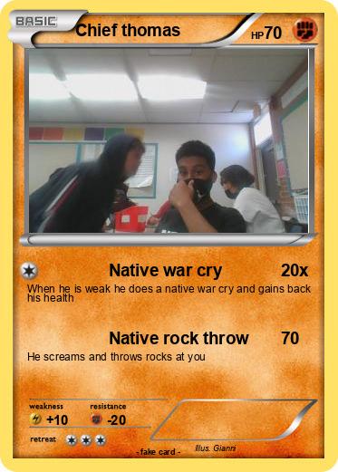 Pokemon Chief thomas