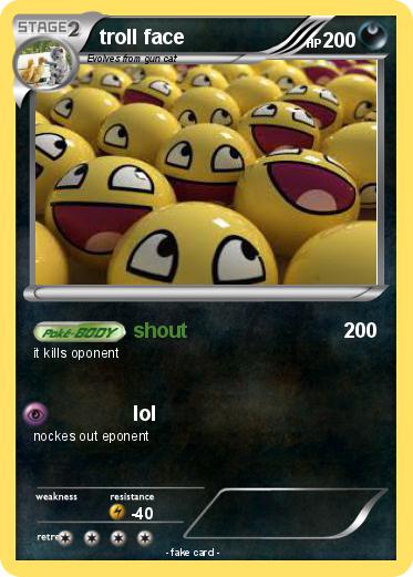 Pokemon troll face