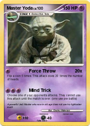 Pokemon Master Yoda