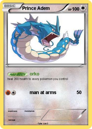 Pokemon Prince Adem