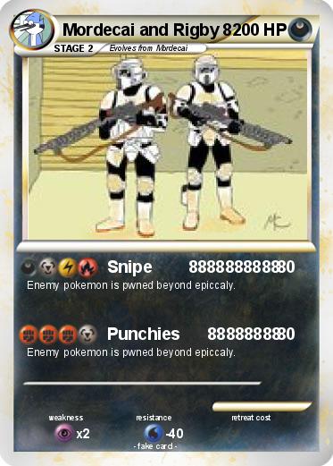 Pokemon Mordecai and Rigby 8