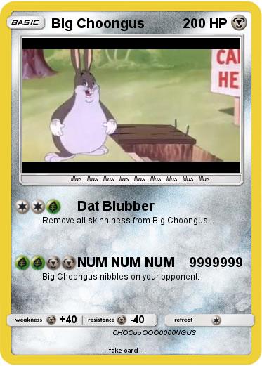 Pokemon Big Choongus