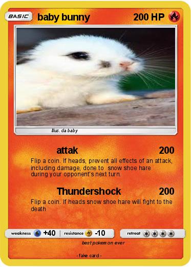 Pokemon baby bunny