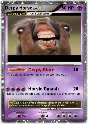 Pokemon Derpy Horse