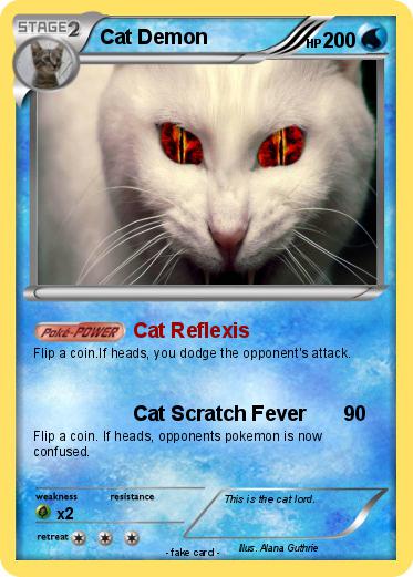 Pokemon Cat Demon