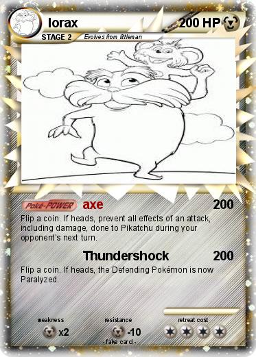 Pokemon lorax