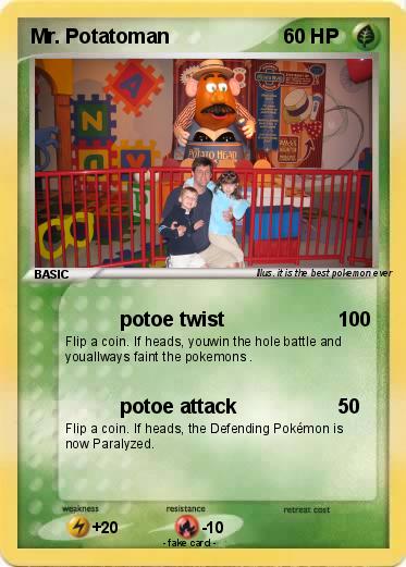 Pokemon Mr. Potatoman