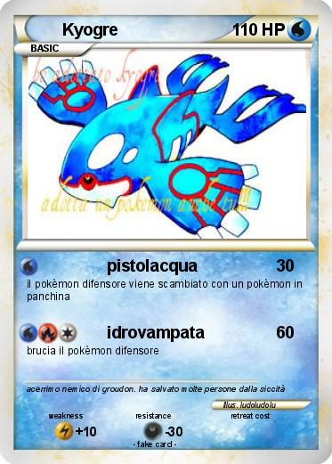 Pokemon Kyogre