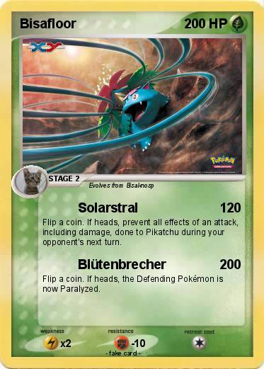 Pokemon Bisafloor