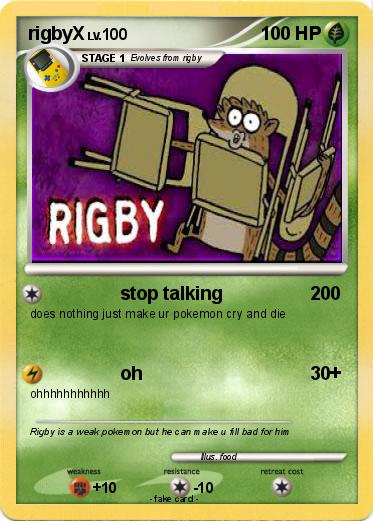Pokemon rigbyX