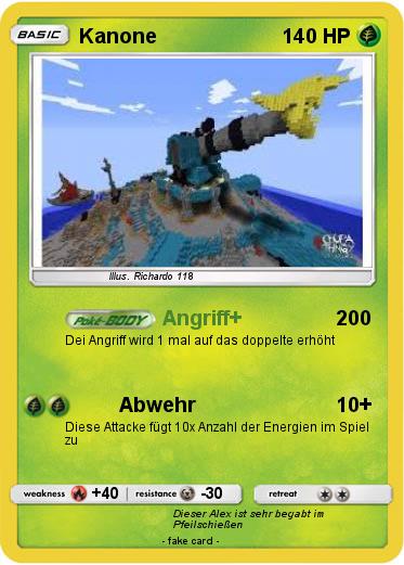 Pokemon Kanone