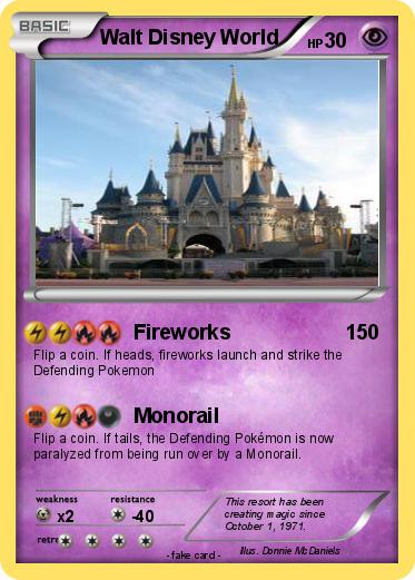Pokemon Walt Disney World